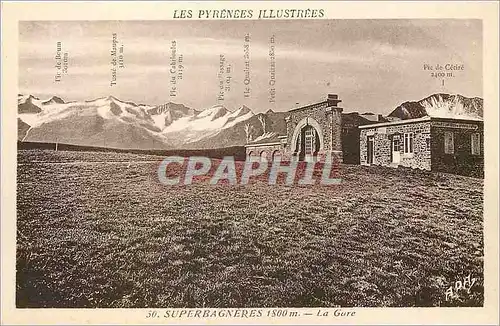 Cartes postales Superbagneres La Gare