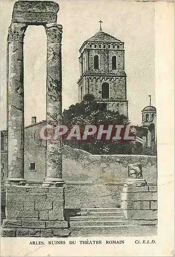 Cartes postales Arles Ruines du Theatre Romain