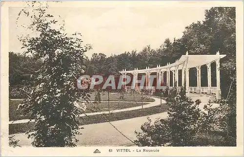 Cartes postales Vittel La Roseraie