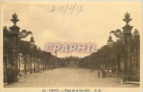 Cartes postales Nancy Place de la Carriere