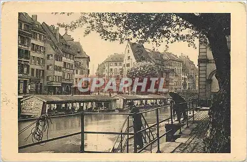 Ansichtskarte AK Strasbourg Quai des Pecheurs