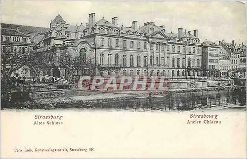 Cartes postales Strasbourg Ancien Chateau