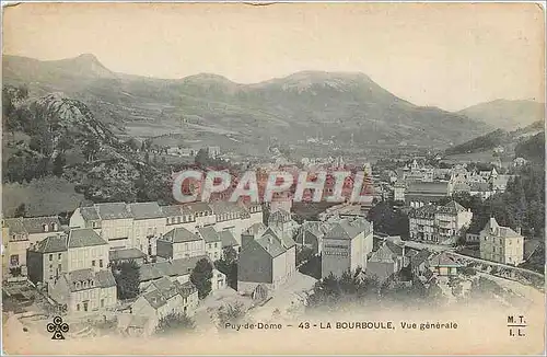 Cartes postales La Bourboule Vue generale