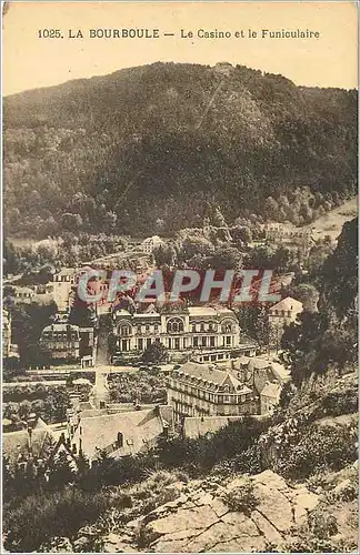 Ansichtskarte AK La Bourboule Le Casino et le Funiculaire