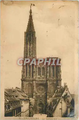 Cartes postales Strasbourg La Cathedrale