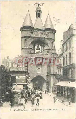 Cartes postales Bordeaux La Tour de la Grosse Cloche