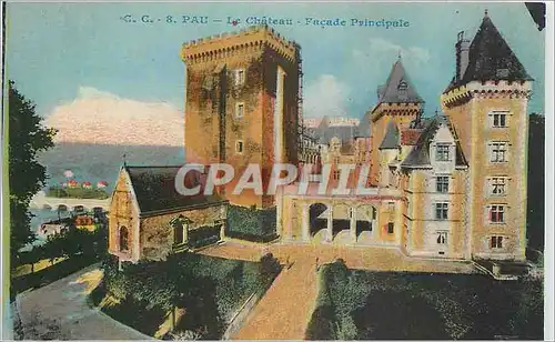 Cartes postales Pau Le Chateau Facade Principale