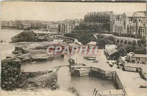 Ansichtskarte AK Biarritz Cote Basque Le Port des Pecheurs