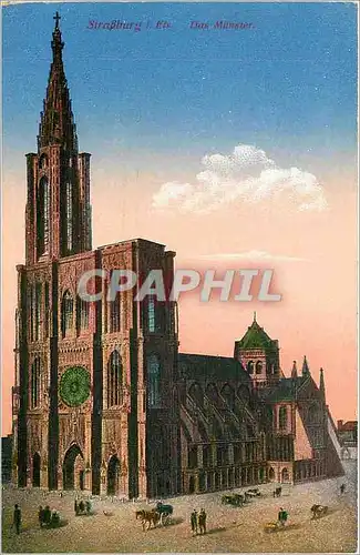 Cartes postales Strasbourg Das Munster
