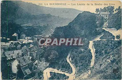 Cartes postales La Bourboule Les Lacets de la Roche des Fees