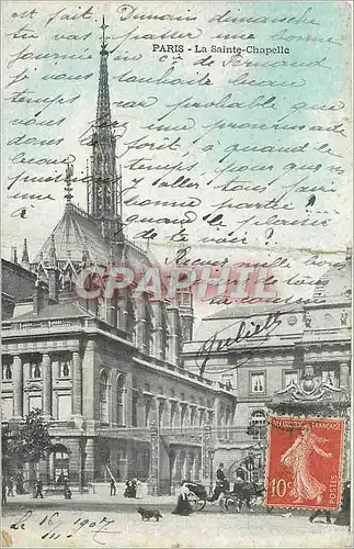 Cartes postales Paris La Sainte Chapelle