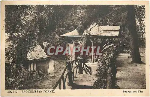 Cartes postales BAGNOLES-DE-L'ORNE - Source des F�es