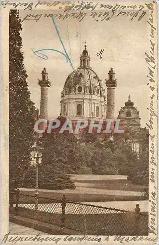 Ansichtskarte AK Wien IV - Karlskirche