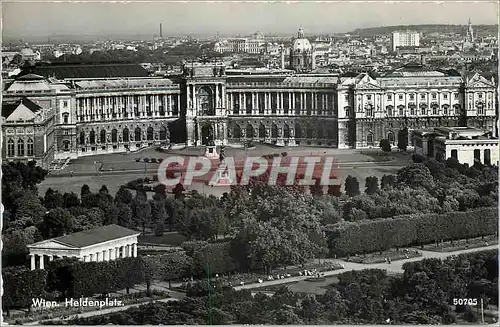 Moderne Karte Vienne  Heldenplatz  Partie nouvelle du Ch�teau Imperial