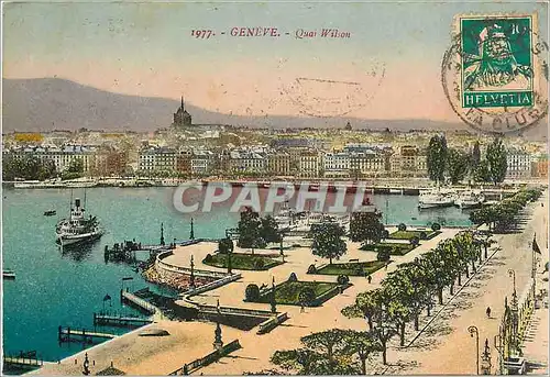 Cartes postales GENEVE - Quai Wilson