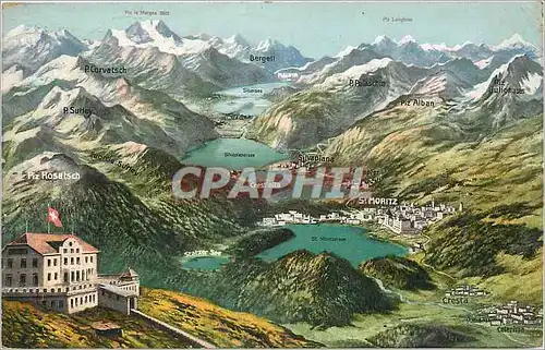 Cartes postales Ober-Engadin
