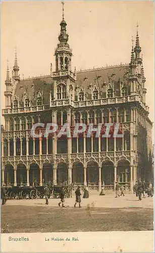 Cartes postales Bruxelles La Maison du Roi