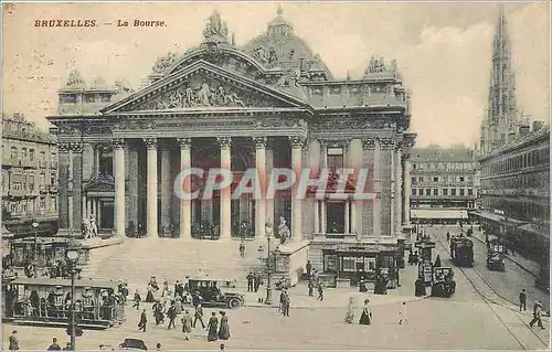 Cartes postales Bruxelles La Bourse