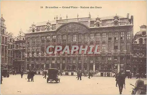 Cartes postales Bruxelles - Grand Place - Maisons des Ducs