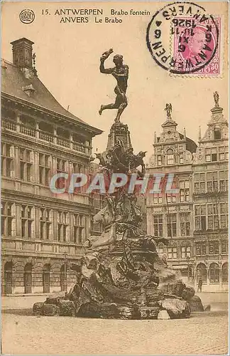 Cartes postales Anvers Le Brado
