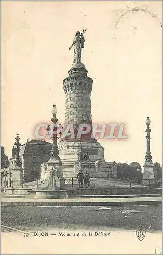 Ansichtskarte AK Dijon Monument de la D�fense