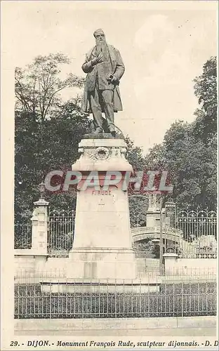 Cartes postales Dijon Monument Fran�ois Rude