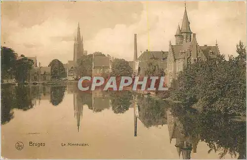 Cartes postales Bruges le Minnewater