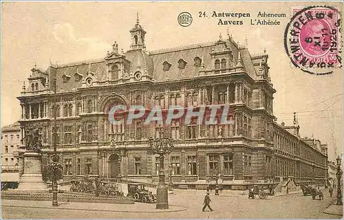Cartes postales Anvers L'Ath�n�e