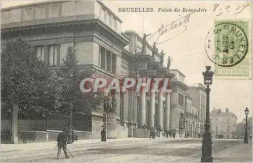 Cartes postales Bruxelles Palais des Beaux-Arts
