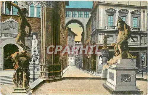 Cartes postales FIRENZE Interno dalla Loggia del Lanzi