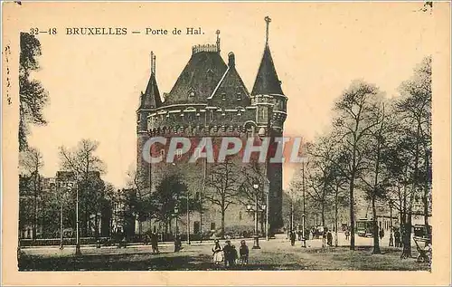 Cartes postales Bruxelles Porte de Hal