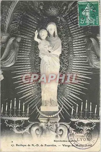 Cartes postales Basilique de N. D. de Fourvi�re