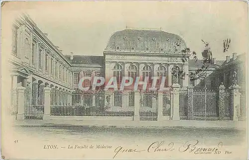 Cartes postales Lyon La Facult� de Medecine