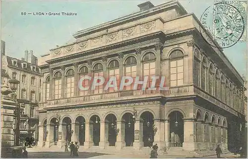 Cartes postales Lyon Grand theatre