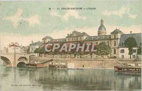 Cartes postales Chalon sur Saone L'Hopital