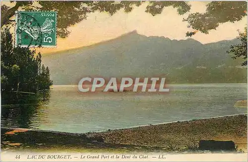 Cartes postales Lac du Bourget - Le Grand Port et la Dent du chat