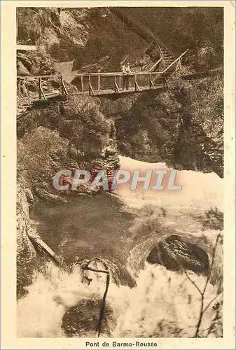 Cartes postales Gorges de la DIOSAZ Pont de Barme-Rousse