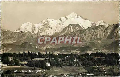 Cartes postales moderne Le Mont-Blanc