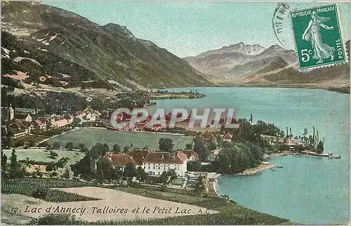 Ansichtskarte AK Lac d'Annecy Talloires et le Petit Lac A.C.