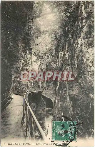 Ansichtskarte AK Haute Savoie Les Gorges du Fier