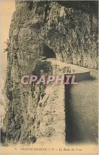 Cartes postales Grande Chartreuse la Route du Frou