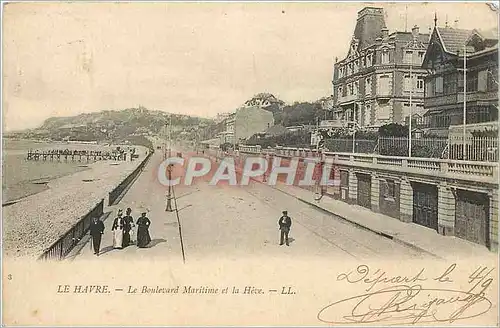 Cartes postales Le Havre - Le Boulevard Maritime et la Heve