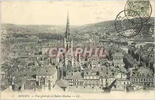 Ansichtskarte AK Rouen Vue generale de Saint-Maclou