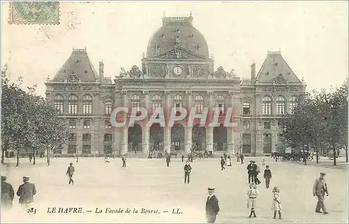 Cartes postales Le Havre la Fa�ade de la Bourse