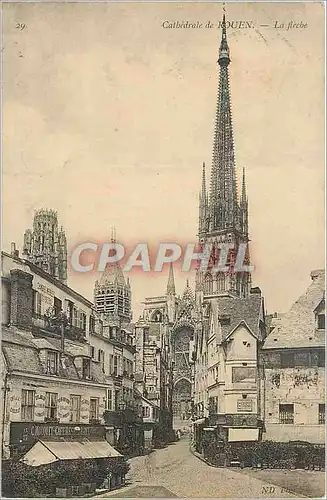 Cartes postales Rouen Cathedrale - La Fleche