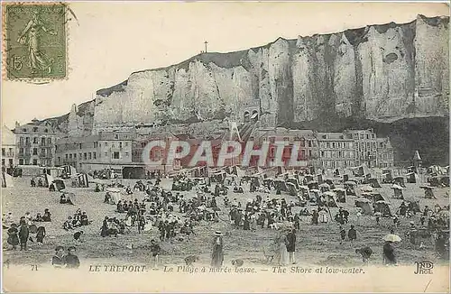 Cartes postales Treport La Plage � maree basse