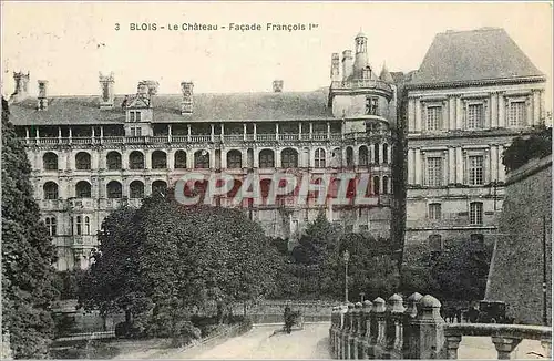 Cartes postales Blois Le Ch�teau - Fa�ade Fran�ois 1er