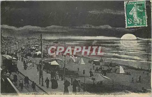 Cartes postales Sables d'Olonne - Le Remblai