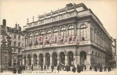 Ansichtskarte AK Lyon Le Grand Theatre