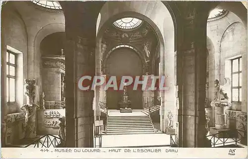 Cartes postales Musee du Louvre - Haut de l'Escalier